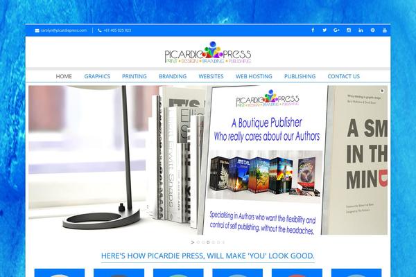 Nimva theme site design template sample