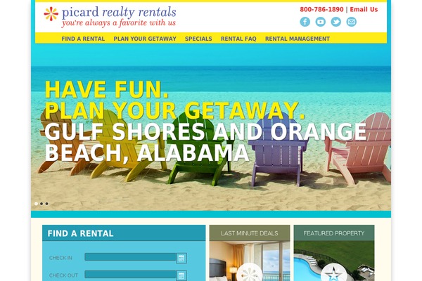 Site using Awesome Weather Widget plugin