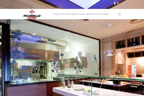 Modernist theme site design template sample