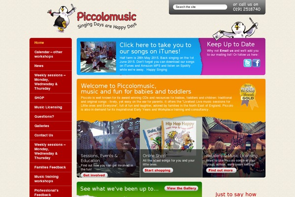 piccolomusic.co.uk site used Piccolo