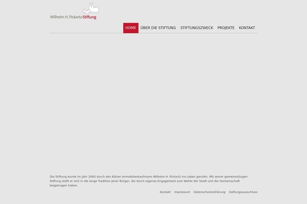 Minimum theme site design template sample