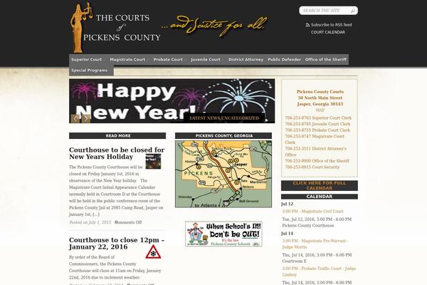 pickensgacourts.org site used Coda
