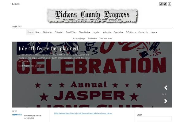 Site using Mission-news-pro plugin