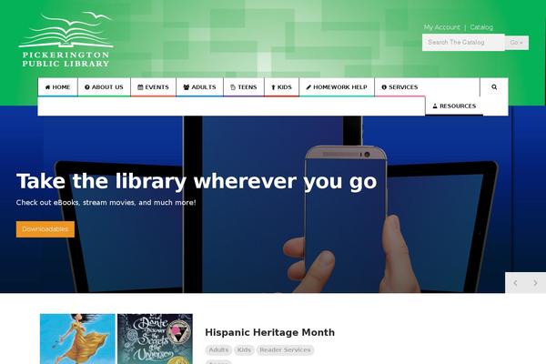 Publisher theme site design template sample
