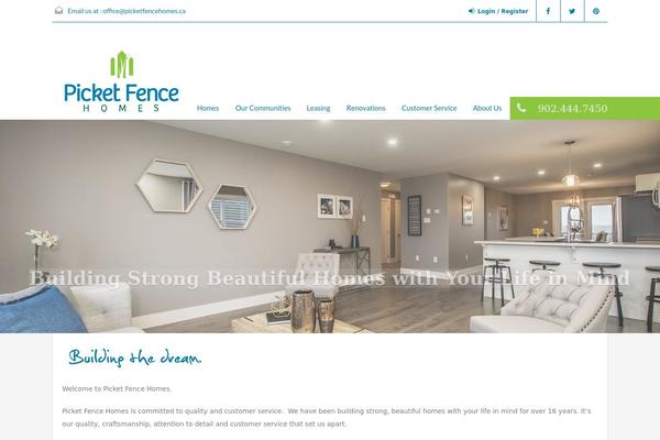 Realhomes Child theme site design template sample