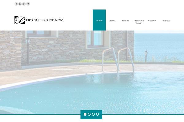 Site using Elementor plugin