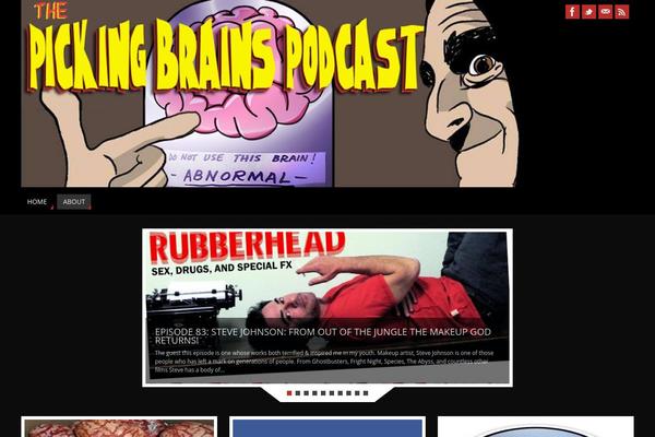 Parabola theme site design template sample