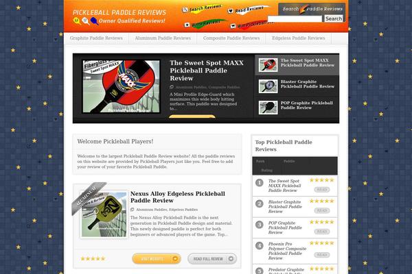 Proreview theme site design template sample