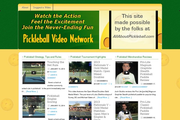 pickleballvideos.net site used Enterprise