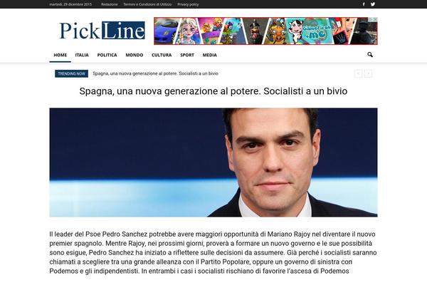 pickline.it site used Newspaper6