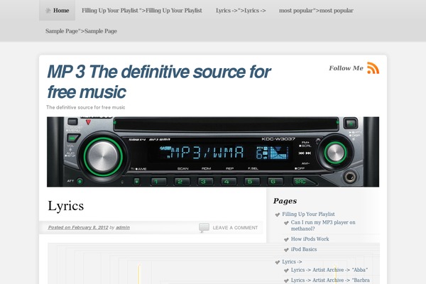 SmartOne theme site design template sample
