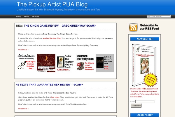 Site using GetResponse Footer SlideUp plugin