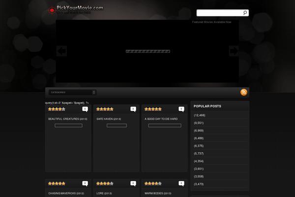 pickyourmovie.com site used V2theme
