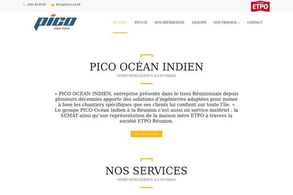 Darna theme site design template sample