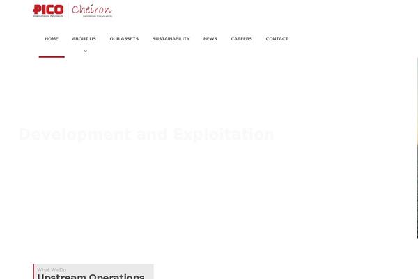 pico-petroleum.com site used Saturnthemes-industry-child