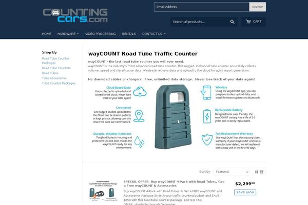 JustLanded theme site design template sample