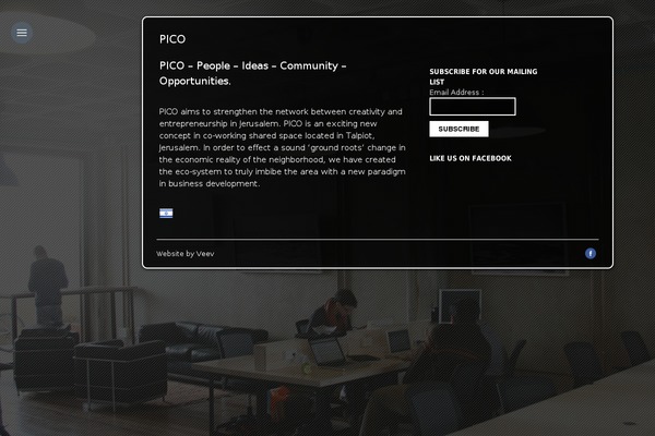Keres theme site design template sample