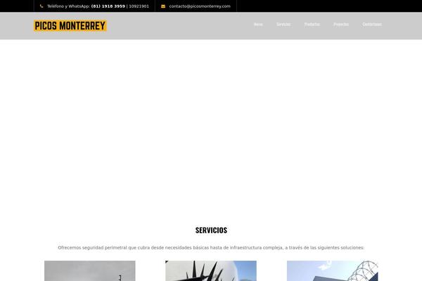 TheFox theme site design template sample