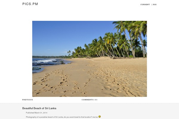 Monolit theme site design template sample