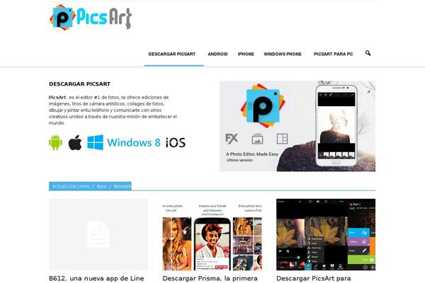 picsartapp.com site used Blog Eye