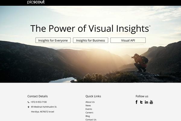 picscout.com site used Anova
