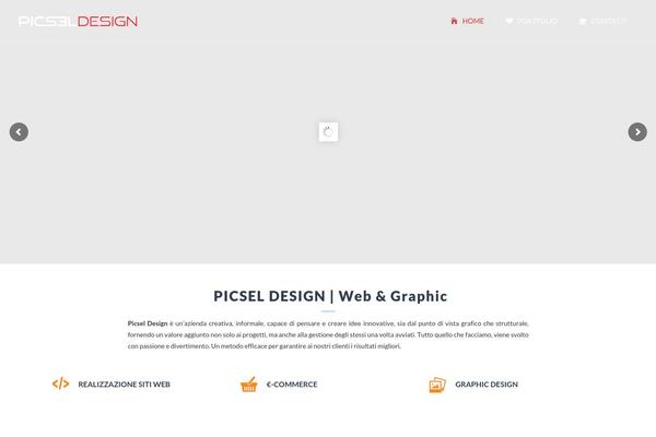 TheFox theme site design template sample
