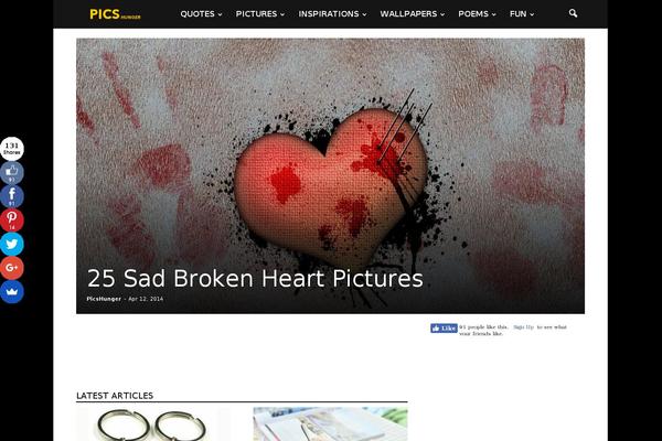 Newspaper Child theme site design template sample