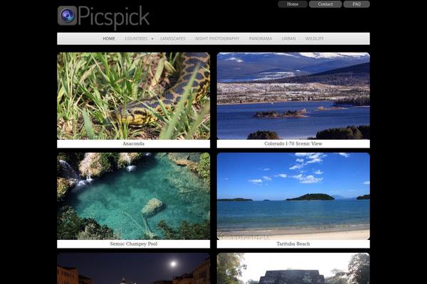 picspick.com site used Photographertheme