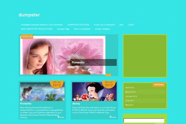 Scylla lite theme site design template sample