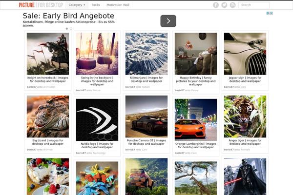 iPin theme site design template sample