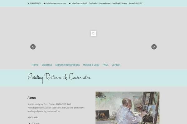 Total Child theme site design template sample