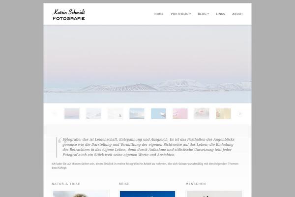 Dandelion theme site design template sample