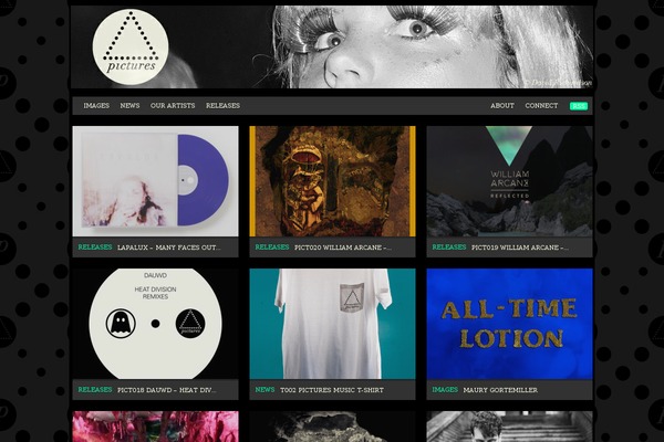 Object theme site design template sample