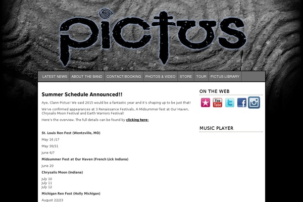 A little touch of purple theme site design template sample