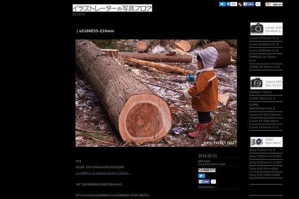 minimalism theme site design template sample