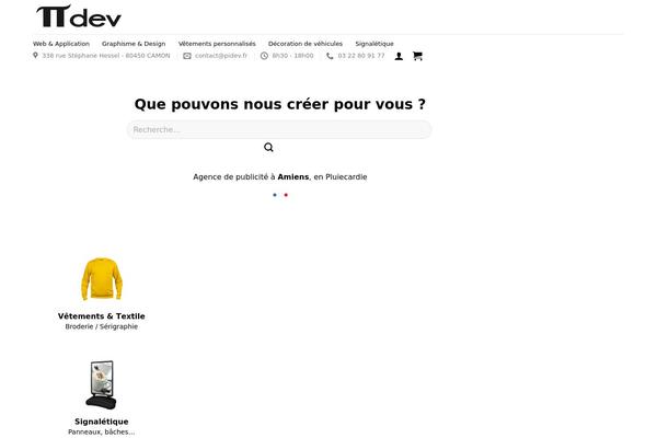 Site using Typing Effect plugin