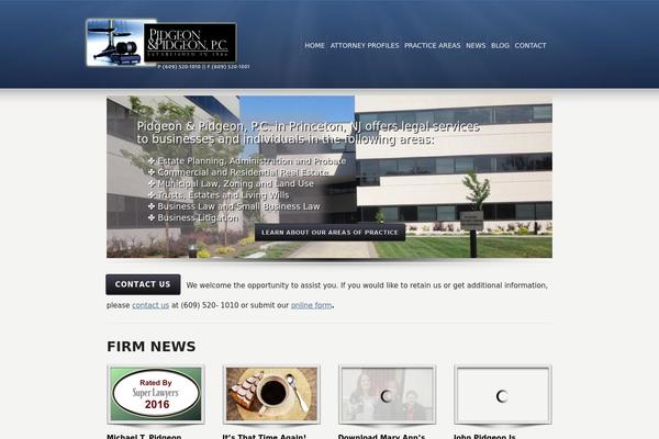 Karma theme site design template sample