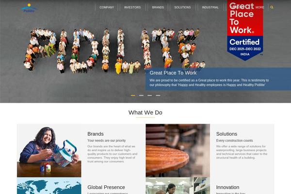 Site using Ditty News Ticker plugin