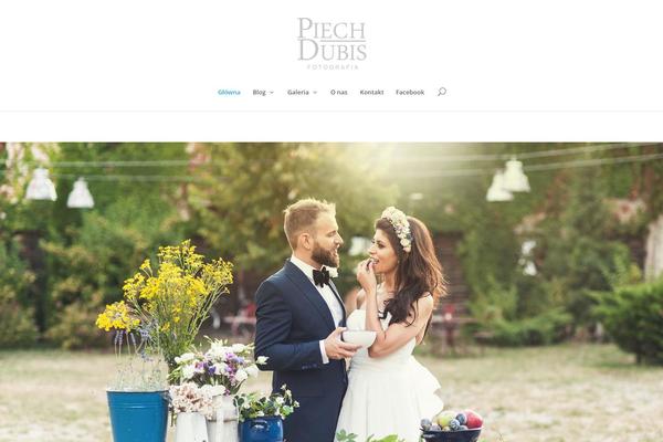 Divi theme site design template sample