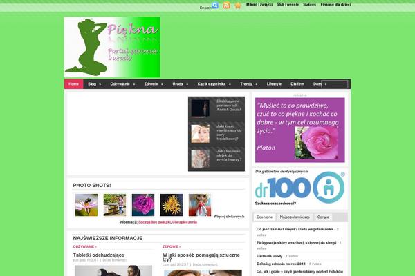 The Stars theme site design template sample