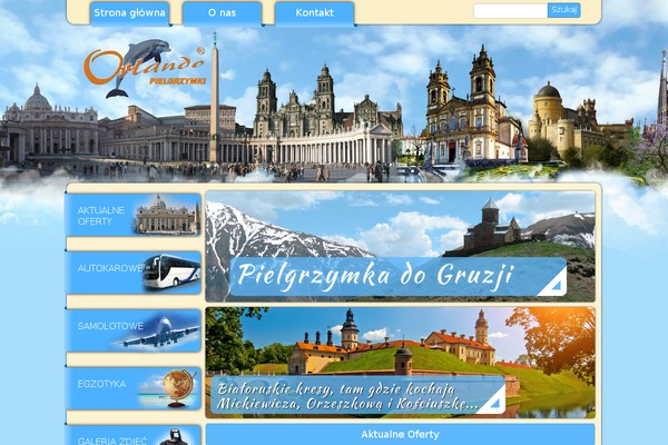 Orlando theme site design template sample