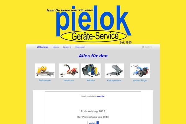 Site using WordPress Content Slide plugin