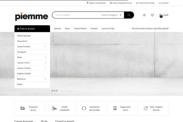 Electro theme site design template sample