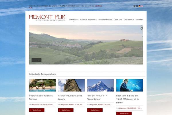deCorum theme site design template sample