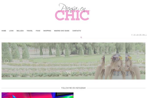 Lily theme site design template sample