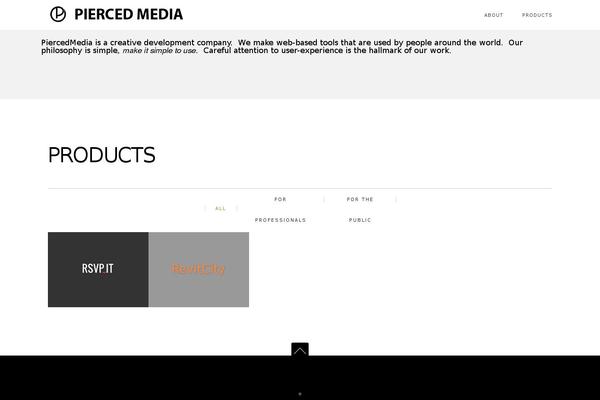 Eight Degree theme site design template sample