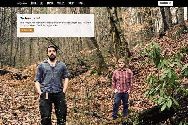 Site using ArtistDataPress plugin