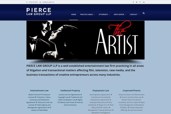 Meteors theme site design template sample