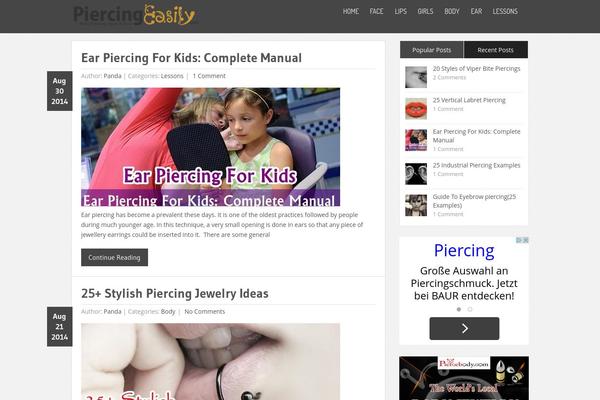 Nominal theme site design template sample