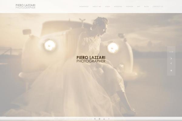Kinetika theme site design template sample